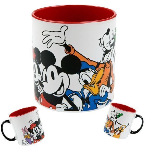 Disney Other - Disney Character Cup Daisy Minnie Mouse Mickey Donald Goofy Pluto‎ Large Mug New